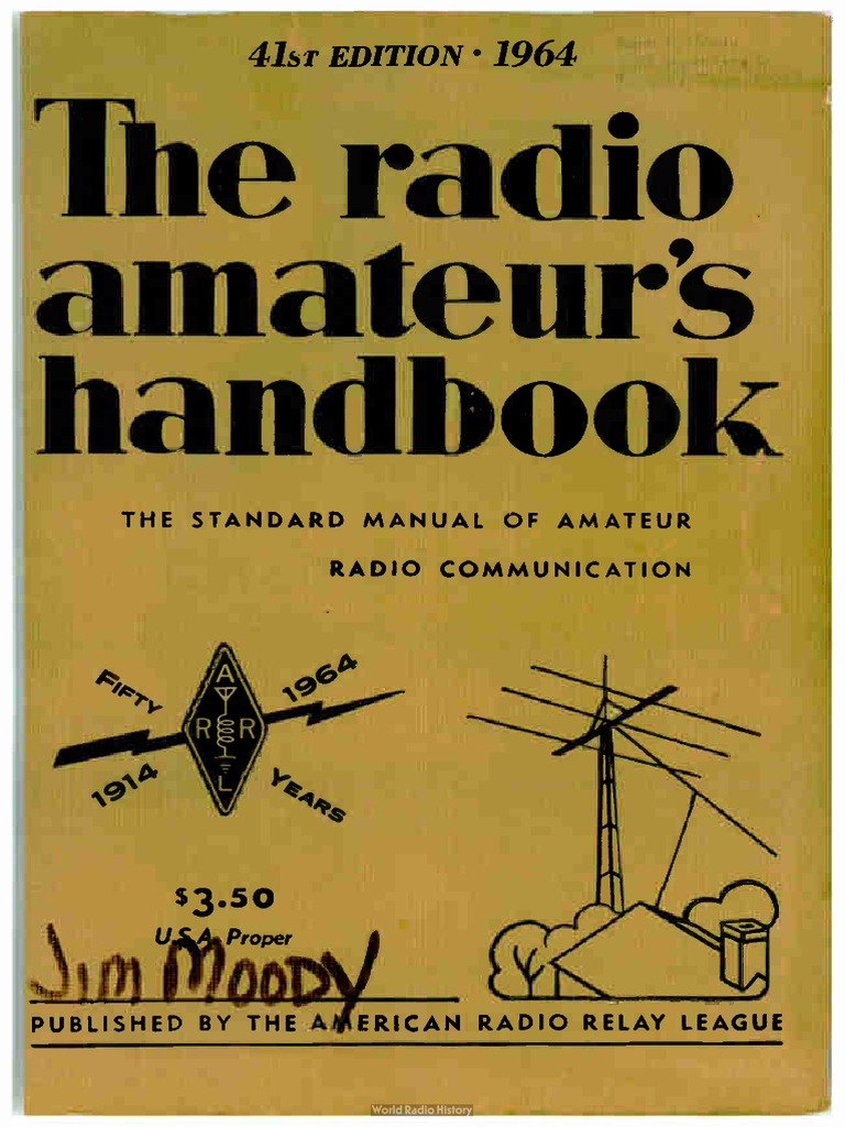 ARRL Handbook For Radio Communications 1964 41st PDF Amateur Radio