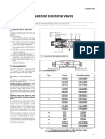 Basics For On-Off Solenoid Directional Valves: e Stadi, Pilotate, Dimen-Sioni ISO/Cetop 07 e 08