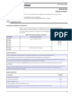 Azote, Ammoniac: EPA Méthode Nessler 0,02 À 2,50 MG/L NH - N