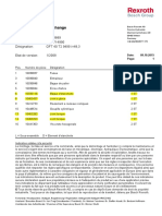 Liste de Pièces de Rechange