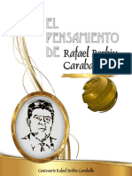 EL PENSAMIENTO DE Rafael Berbín Caraballo