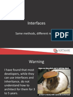 Interfaces: Same Methods, Different Results