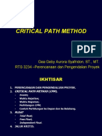 Kuliah 4 - Critical Path Method