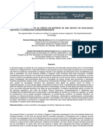 Representações da ciência em matérias de cosmologia na revista SuperInteressante