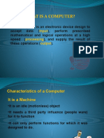 What Is A Computer?: Input Processing Output