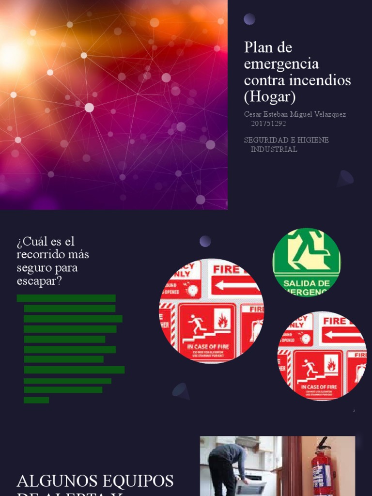 Plan de Emergencia Hogar: Incendios | PDF | Salud y bienestar