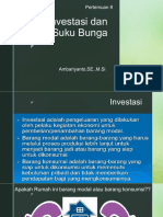 Investasi Dan Suku Bunga