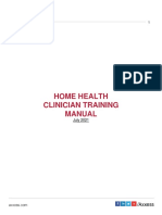 Home Health Clinician Training Manual