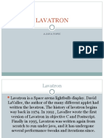 Lavatron: A Java Topic