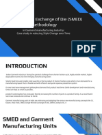 Single-Minute Exchange of Die (SMED) Methodology in Garment Manufacturing Industry Case Study in Reducing Style Change Over Time