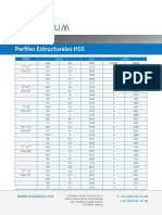 Perfiles Estructurales HSS 