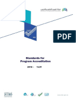 Standards For Program Accreditation - V2018-Eng