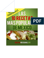 Las 10 Recetas Mas Populares de Mexico - Diana Baker