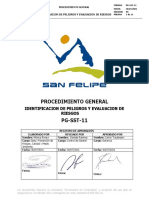 Procedimiento de identificación de peligros y evaluación de riesgos