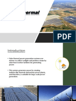 Solar Thermal Power