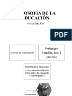 Filosofia de La Educación26666