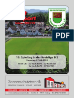 SV Hochdorf Sport Report Nr. 8