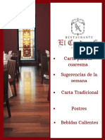 Elcardenal Comida