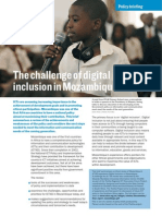 The Challenge of Social Inclusion in Digital Mozambique
