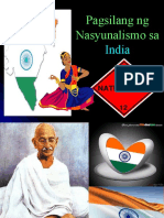 Pagsilang NG Nasyunalismo Sa India
