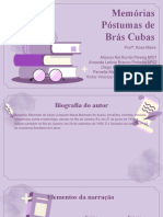 Slides Brás Cubas Rose Meire