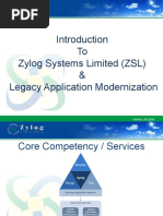 Zylog Legacy Application Migration Presentation 12042011