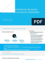 Informe Cumplimiento Pautas Relevamientos - 14 Al 18 de Marzo de 2022