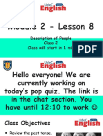 Module 2 - Lesson 8 - Class 2