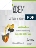 EDEM ELearning Certificate - EDEM - For - Adams - Course - Jeyson Minaya Pantoja