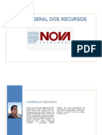 TEORIA GERAL DOS RECURSOS E SUA APLICAÇÃO NO NCPC