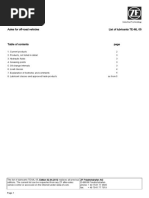 Axles For Off-Road Vehicles List of Lubricants TE-ML 05: Industrial Technology