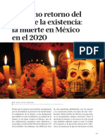 El eterno retorno del solar de la existencia: la muerte en México ene le 2020