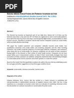 Social Media Perceptions on Tourism