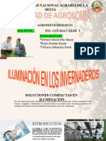 Ilumnicacion en Los Invernaderos - Unas