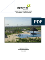 Manual para apresentação de projetos residenciais no Alphaville Mossoró