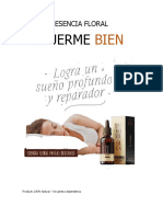 PDF para Entregar A Compradores Esencia Floral Duerme Bien