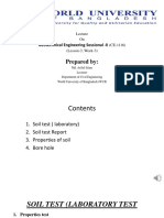 Prepared By:: Geotechnical Engineering Sessional - II