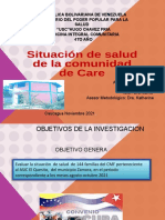 Diagnóstico comunitario de salud en Care