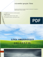 Elemente Ale Orizontului Apropiat. HartaPowerPoint