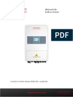 Manual Hybrid Inverter Series 500048 - ES - V7