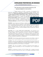 Acta de Compromiso de Resarcimiento de Daños