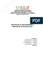 El Automóvil Generalidades y Estructura de Construcción