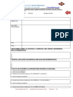 Ficha Didáctica para Alumnos - Un Monstruo Viene A Verme