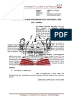 Solicito Provea Escrito DC Hernan Nuñez Tenencia