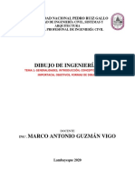 DIBUJO DE INGENIERÍA I - GENERALIDADES E IMPORTANCIA DEL DIBUJO COMO HERRAMIENTA PARA INGENIEROS CIVILES