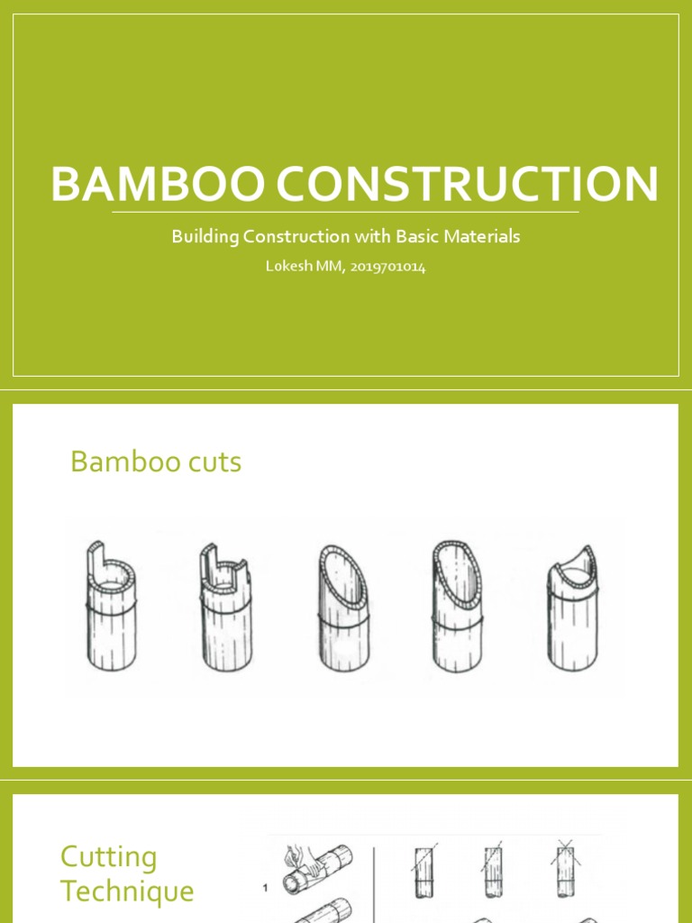 Bamboo Construction PDF