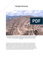 Informe de Geología Estructural