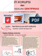 Gratifikasi Dan Anti Korupsi (Tim Penyuluh 31 Mei 2021)