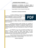 Esclarecimento Comunidade Universitria - Verso Definitiva 23 de Maio