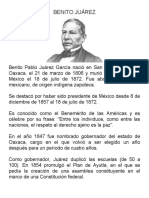 Benito Juárez, presidente mexicano 1857-1872